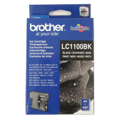 Brother Lc1100bk Cartucho Tinta Negro